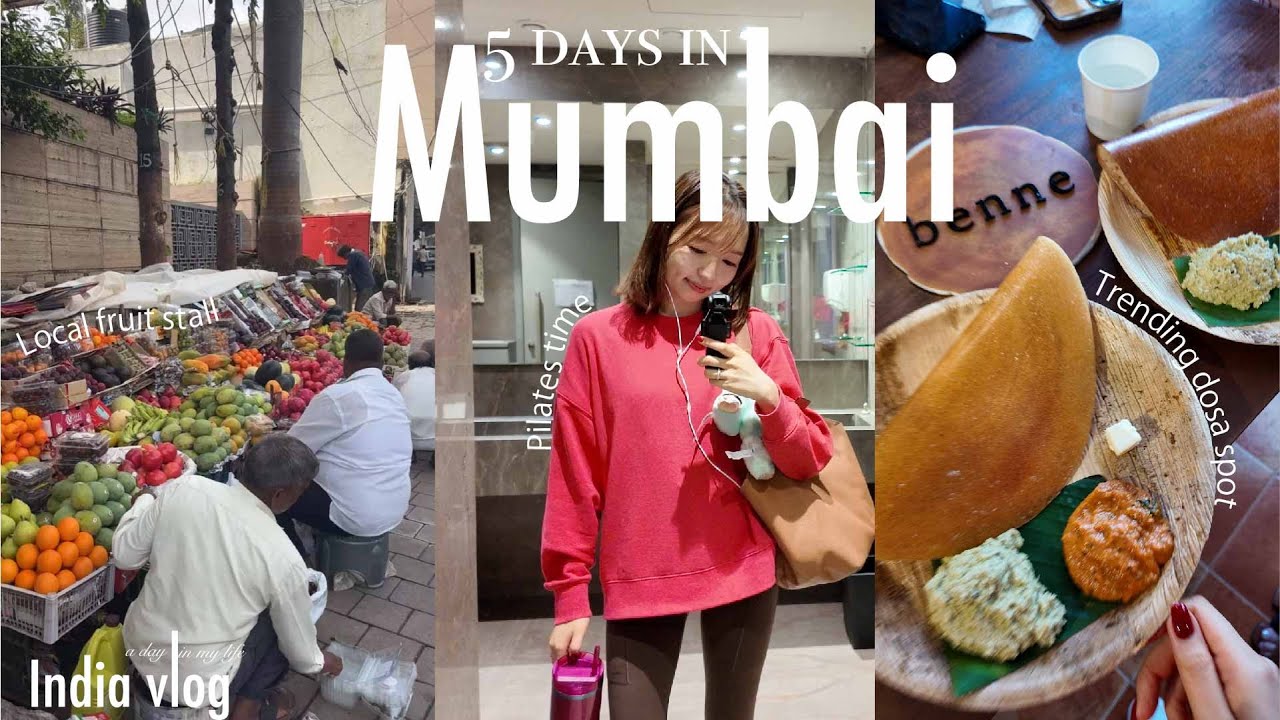 【India vlog】ムンバイ在住者の5日間vlog🇮🇳 | 大人気ドーサ/IKEA/週末買い出し/ワインショップ/ラブブ…