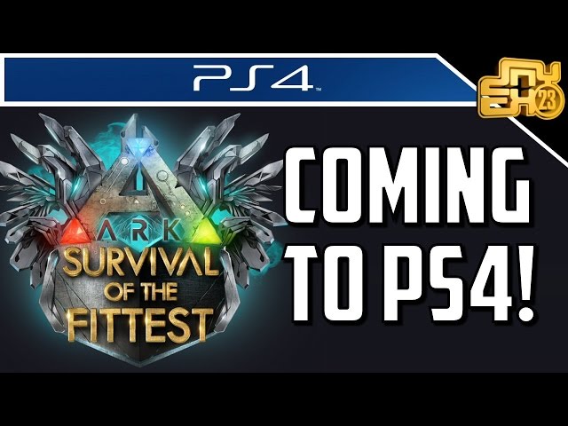 Ark: Survival of the Fittest com data na PS4