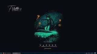 Space X 2020 Window 10 THEME Rainmeter screenshot 2