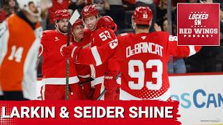 Celebrity LARKIN'S HAT-TRICK, SEIDER'S 5 POINTS & DEBRINCAT'S 40TH GOAL! Red Wings thrill in win over Flyers Wealth