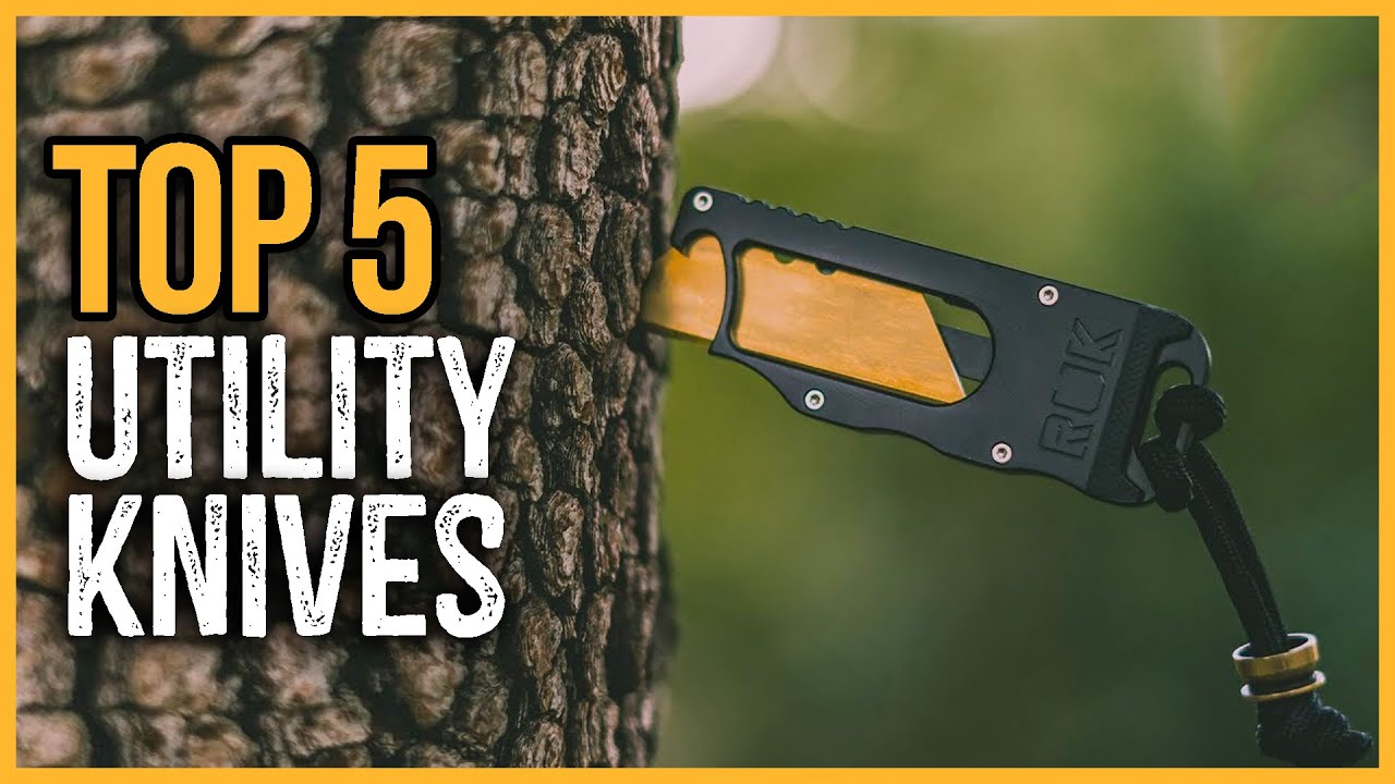 Best Utility Knives 2023 Top 5 BEST EDC Utility Knives On Amazon