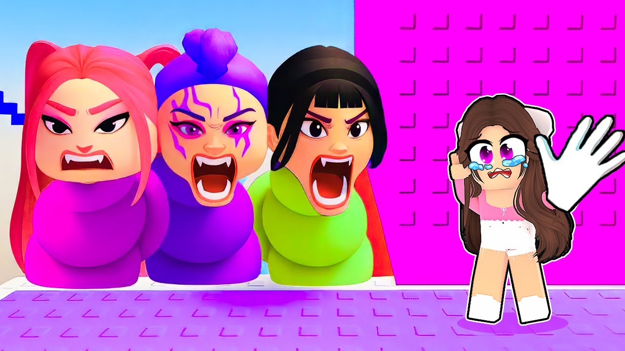 Roblox K-POP DEMON HUNTERS HUNGRY SOLUCAN TROLL KULESİ !!