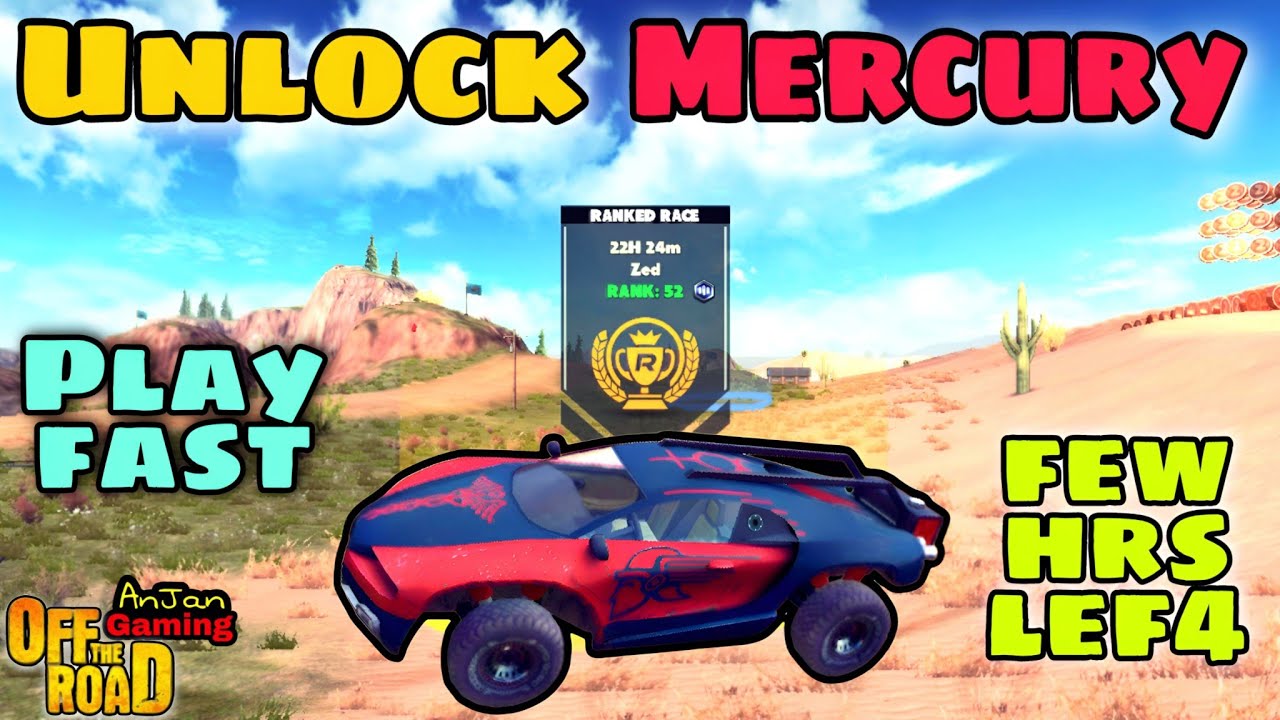 Off The Road V1.17 MERCURY Ranked Race🤔😱😍|| OTR V1.17 New Mercury Ranked Race 22 Hrs Left❤️‍🔥🎁