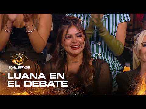 Luana Fernández arrived at the Big Brother debate and answered everything - Big Brother 2026