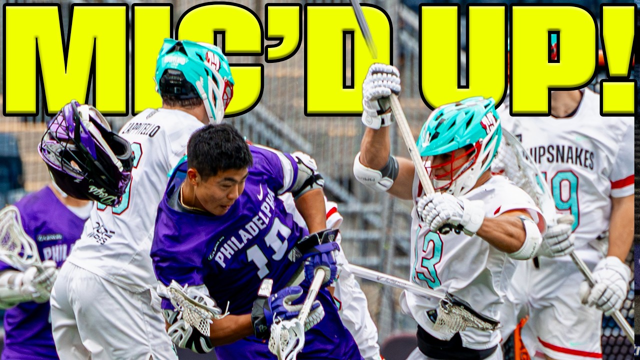 Pro Lacrosse Mic'd Up, "Your Days are Numbered Posey!" | Week 13