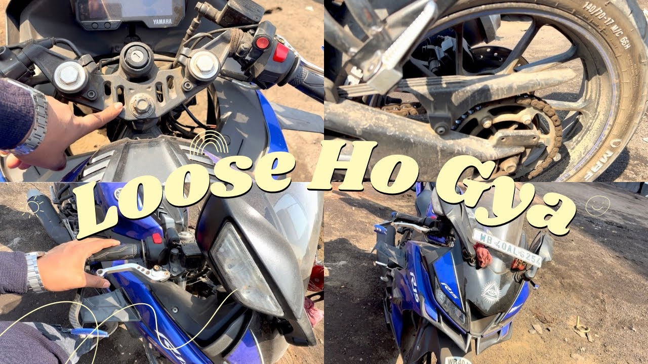 R15 V3 Ka Winglet loose Ho Gaya 🥺| Sumit Or Rohit Ka Ladai Hogya 👊|