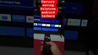 kode mode servis factory tv Polytron android terbaru #short