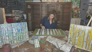 Daily DIY with Michele: Birch tree art
