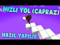HIZLI YOL NASIL YAPILIR (ÇAPRAZ) - craftrise bedwars