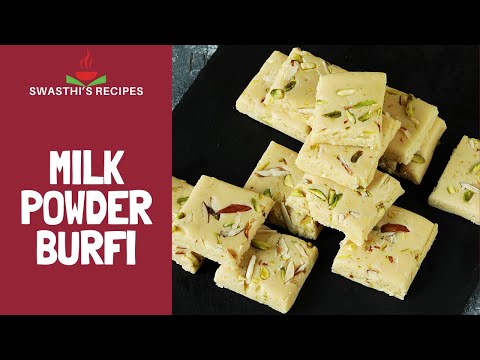 Burfi Recipe With Milk Powder