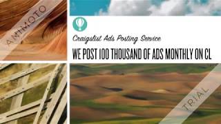 Craigslist ads Posting Service Best Ever