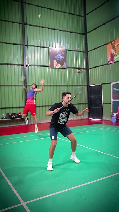 How we actually play badminton 🏸