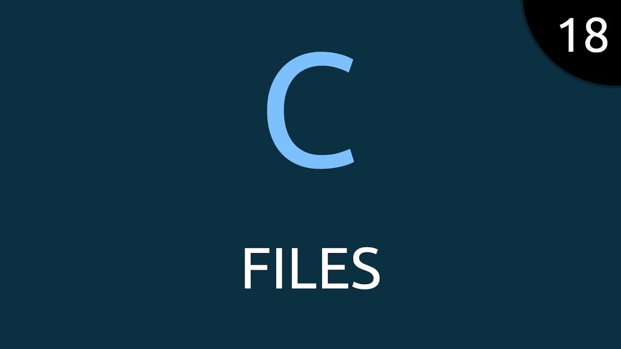 Langage C #18 - files