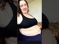 Chubby Girl Bloating with Beer Burp Compilation