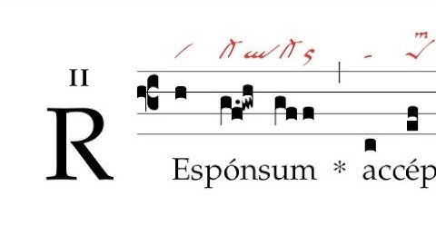 Antiphona: Responsum accepit Simeon