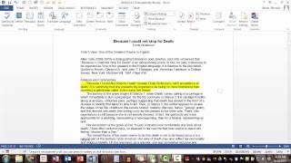 Famous How to Annotate Using Word Review Tab Net Worth