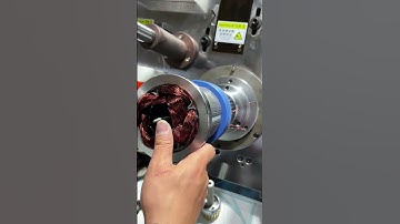 The process of fixing the copper wire of the motor- Good tools and machinery make work easy