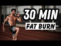 30 Min FAT BURN | No Equipment | Rowan Row