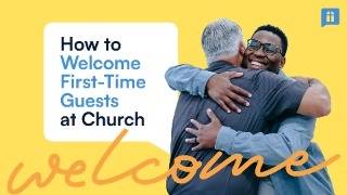 How to Welcome First-Time Guests at Church (Welcome Talk Script & Tips)
