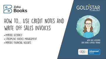 How to use credit notes and write off for sales invoices in Zoho Books