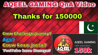 QnA WITH  AQEEL GAMING | PUBG MOBILE | AQEEL screenshot 1