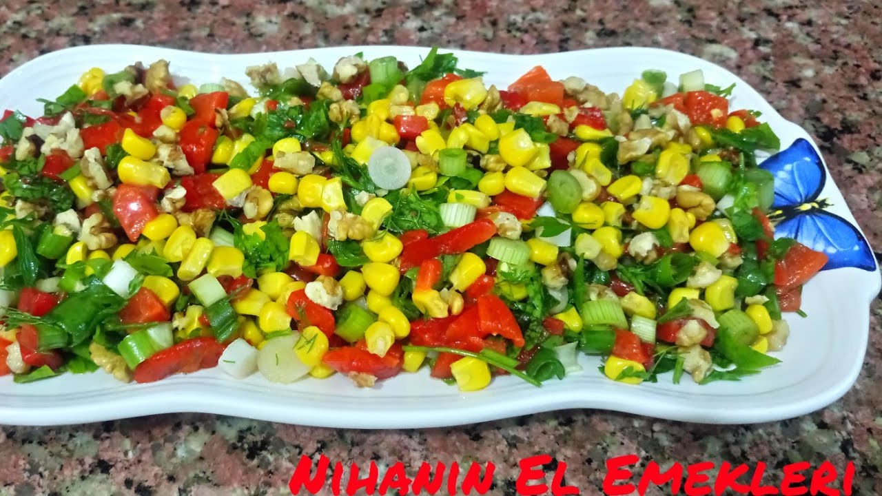 KÖZLENMİŞ KAPYA  BİBER SALATASI | PRATİK SALATA TARİFLERİ | PRATİK VE KOLAY YEMEK TARİFLERİ