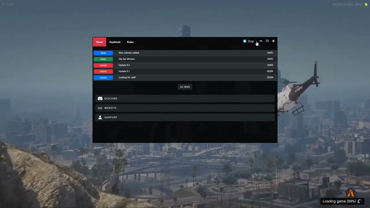 [FREE] ACN-Loading with start button - FiveM Qbcore