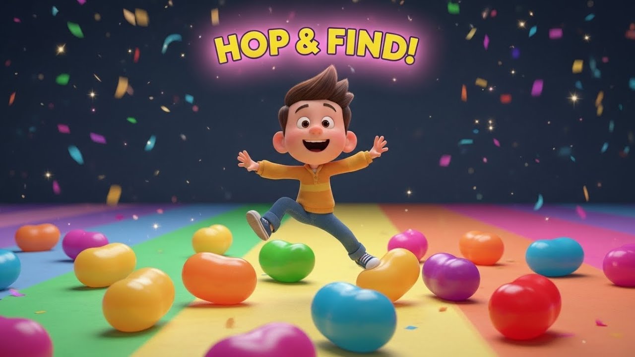 Where Did the Jelly Beans Go? | Fun Kids Song | Preschool Sing Along