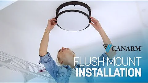 How to Install a Flush Mount Light | Canarm