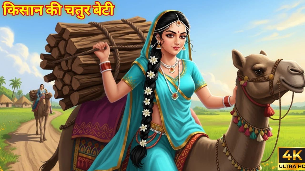 गरीब लकड़हारे की चतुर बेटी और लालची जमींदार | दिल छू लेने वाली कहानी | Hindi Kahani