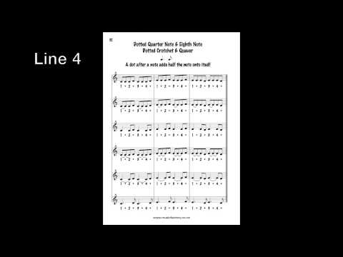 Dotted Quarter Note & Eighth Note