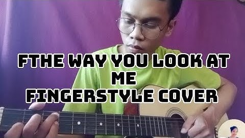 The way you look at me | Christian Bautista | Fingerstyle Guitar cover | Richard Enong
