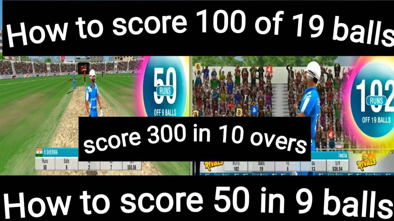 Wcc2 batting tricks/wcc2 batting tips 2020/how to Score century/how to hit sixes new version 2.8.8.9