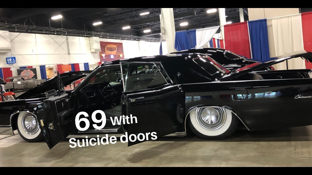 69 Lincoln Continental Suicide Doors Youtube