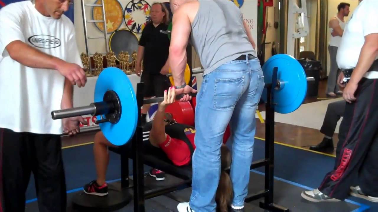 unique fitness sam wills benches 70kg @59kg at the bpo 2013 europeans