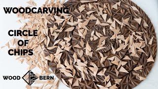 Woodcarving A Circle Of Chips By Wood Bern Carvings