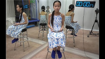 4000 digits of Pi recited again by 11-year-old America Vietson with 360° view & verification proof.