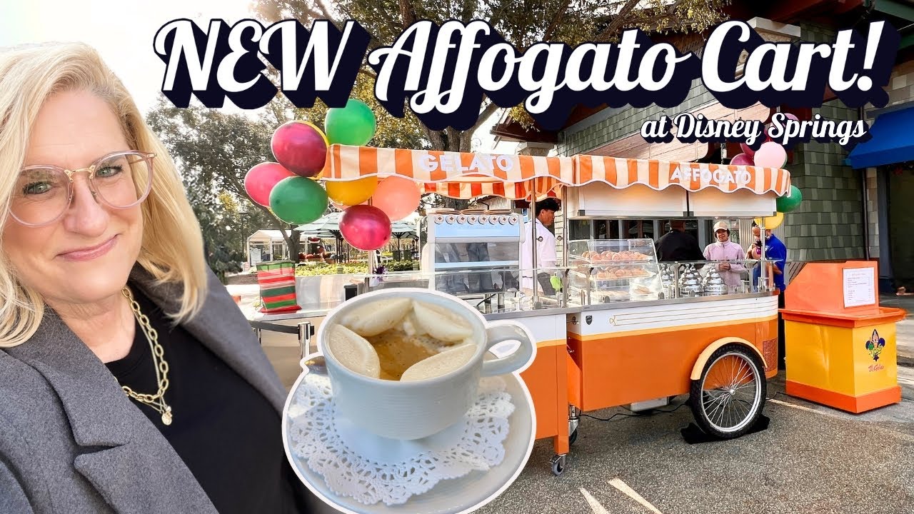 Обзор тележки Vivoli Il Gelato Affogato Disney Springs
