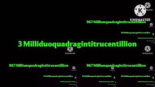 EK Over 63 Millitrequadragintitrucentillion Times