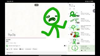 I Watched random stick figure 