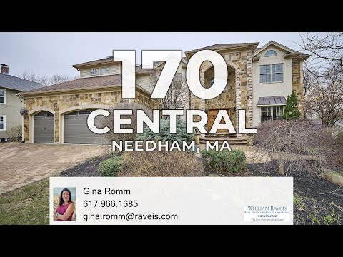 170 Central Avenue, Needham, MA home video tour