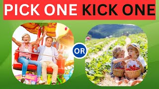 "Pick One Kick One: Summer Edition ☀️🍉 -Choose Your Summer Activities!"