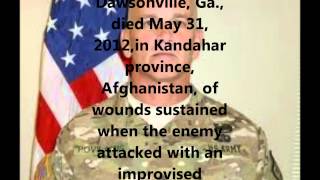 Tribute To Our Fallen Soldiers - US Army Staff Sgt. Alexander G. Povilaitis, 47, of Dawsonville, Ga.