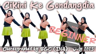 CIKINI KE GONDANGDIA - Line Dance - Choreo: BGC (INA) July 2023 @wacanabgclinedancegombong9552