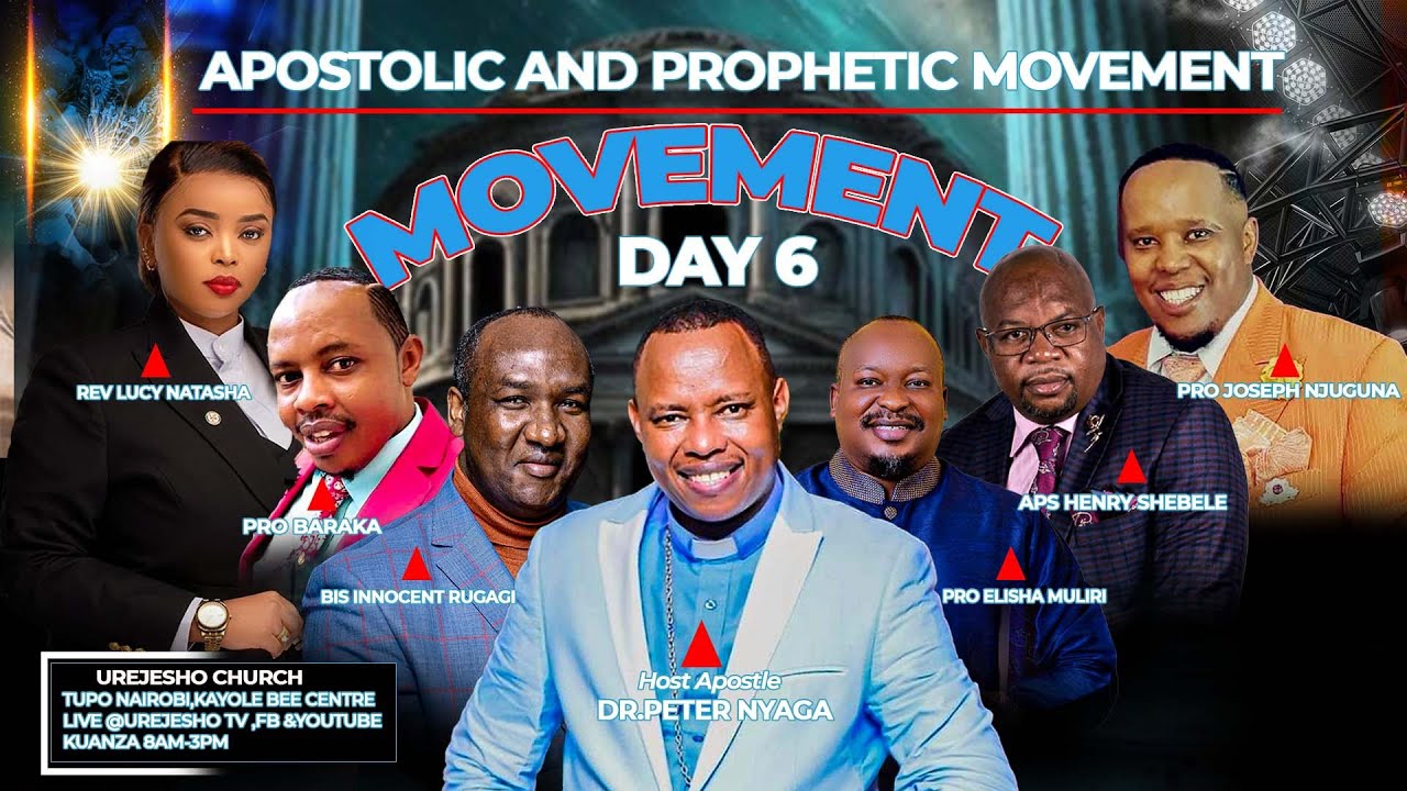 APOSTOLIC MOVEMENT CONFERENCE DAY 6 BY PROPHET ELISHA MULIRI