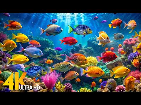 4K Ocean Dreams Amazing Marine Life & Tranquil Underwater Views for Sleep