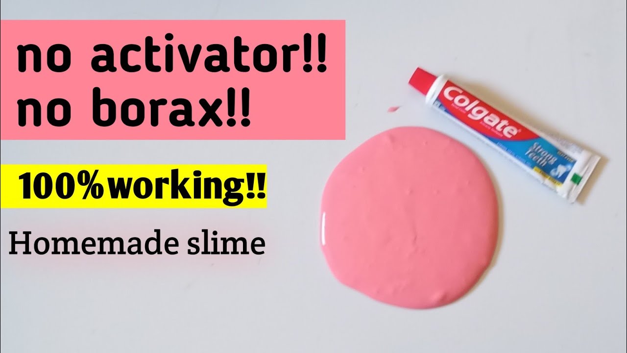 Toothpaste Slime Diy colgate toothpaste slime|Diy toothpaste fluffy slime|How to make ...