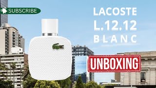 Sobrang Bango Lacoste White Lacoste L.12.12 Blanc 100Ml Unboxing Review シ