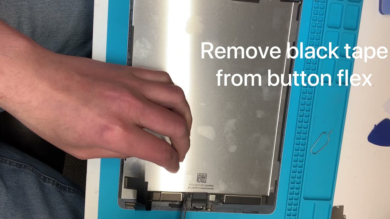 iPad Air 2 home button change replacement A1567 YouTube