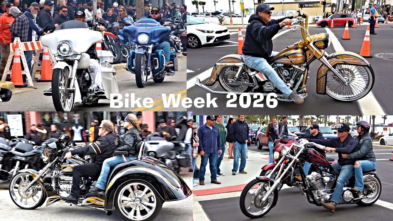Daytona Bike Week 2026 | Daytona Beach Bike Week | Main Street | Motorcycle | Street Bikes